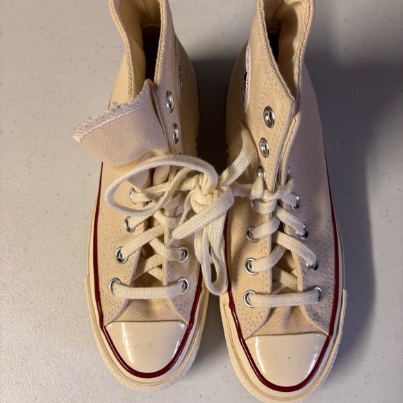 New without box canvas Converse All Stars high tops Mens 3 Womens 5 - Picture 3 of 8